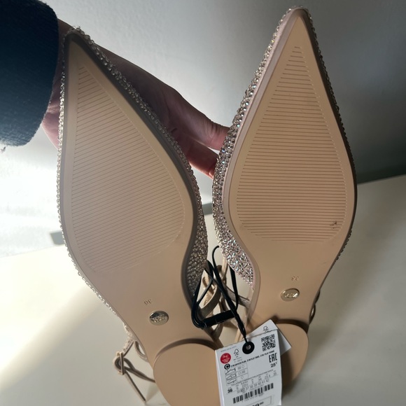 ZARA sparkly flats - Picture 3 of 7